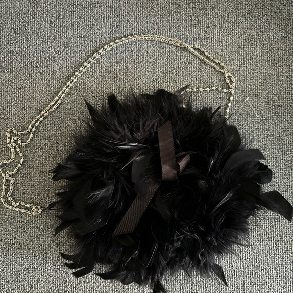 Feather evening bag - Picture 2 of 3